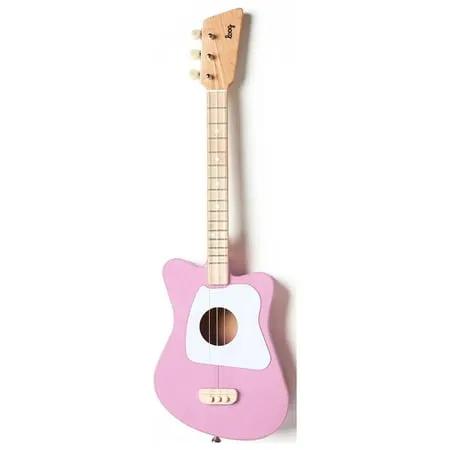 Loog Mini Acoustic Guitar (Pink)