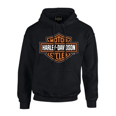 Harley-Davidson Men's Bar & Shield Fleece Hooded Sweatshirt