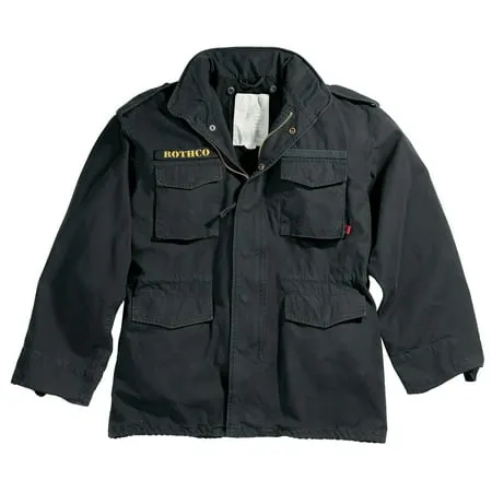 Rothco - Vintage M-65 Field Black Jacket