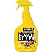 Harris Roach Killer, Liquid Spray with Odorless and Non-Staining 12-Month Extended Residual Kill Formula (32oz)