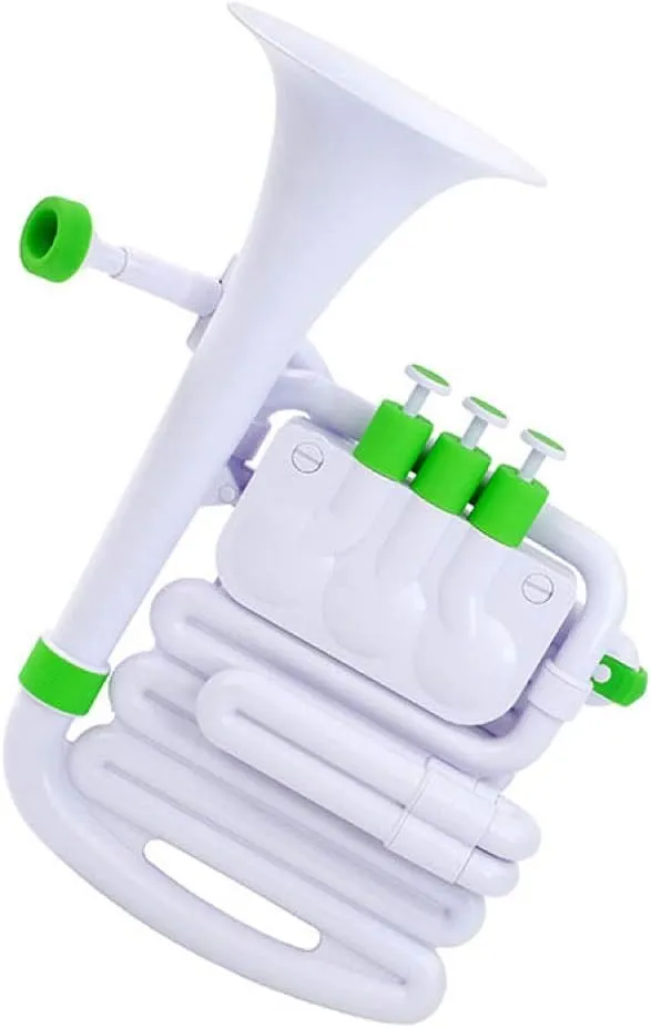 Nuvo jHorn, White/Green (N610JHWGN)