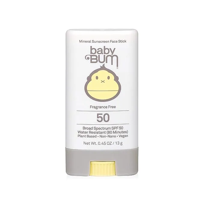 Sun Bum Baby Bum Mineral SPF 50 Sunscreen Face Stick