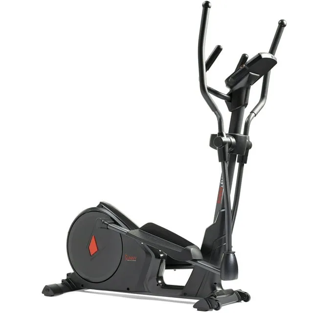 Sunny Health & Fitness Premium Elliptical Exercise Machine Smart Trainer - SF-E3912SMART, Black