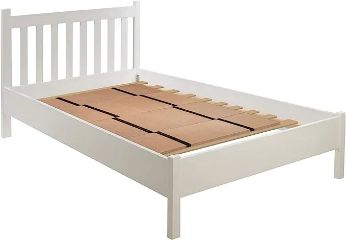 DMI Foldable Box Spring, Bunkie Board, Bed Support Slats for Support to Streamline and Minimize the Bed, No Assembly Needed, Full Size, 60 x 48