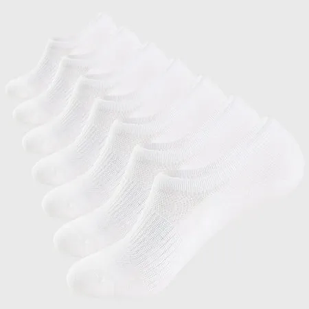 Wander No Show Socks Mens 7 Pairs Cotton Thin Non Slip Low Cut Mens Invisible Casual Socks