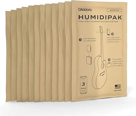 D'Addario Two-Way Humidification Replacement 12 Pack