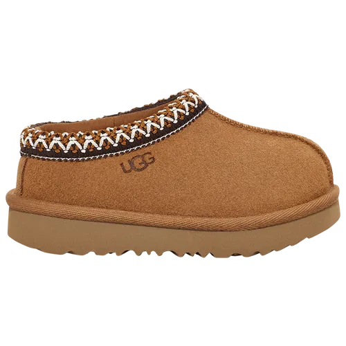 Kids' Unisex Tasman Ii Suede Slippers - Toddler In Chestnut