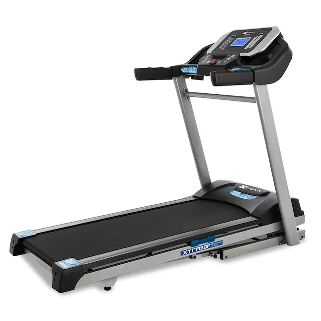 XTERRA Fitness Foldable Treadmill with Incline Adjustment in Black | TRX2500