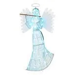 Mr. Christmas 36&#034; Fiber Optic Multi-Function Animated Angel   GORGEOUS!