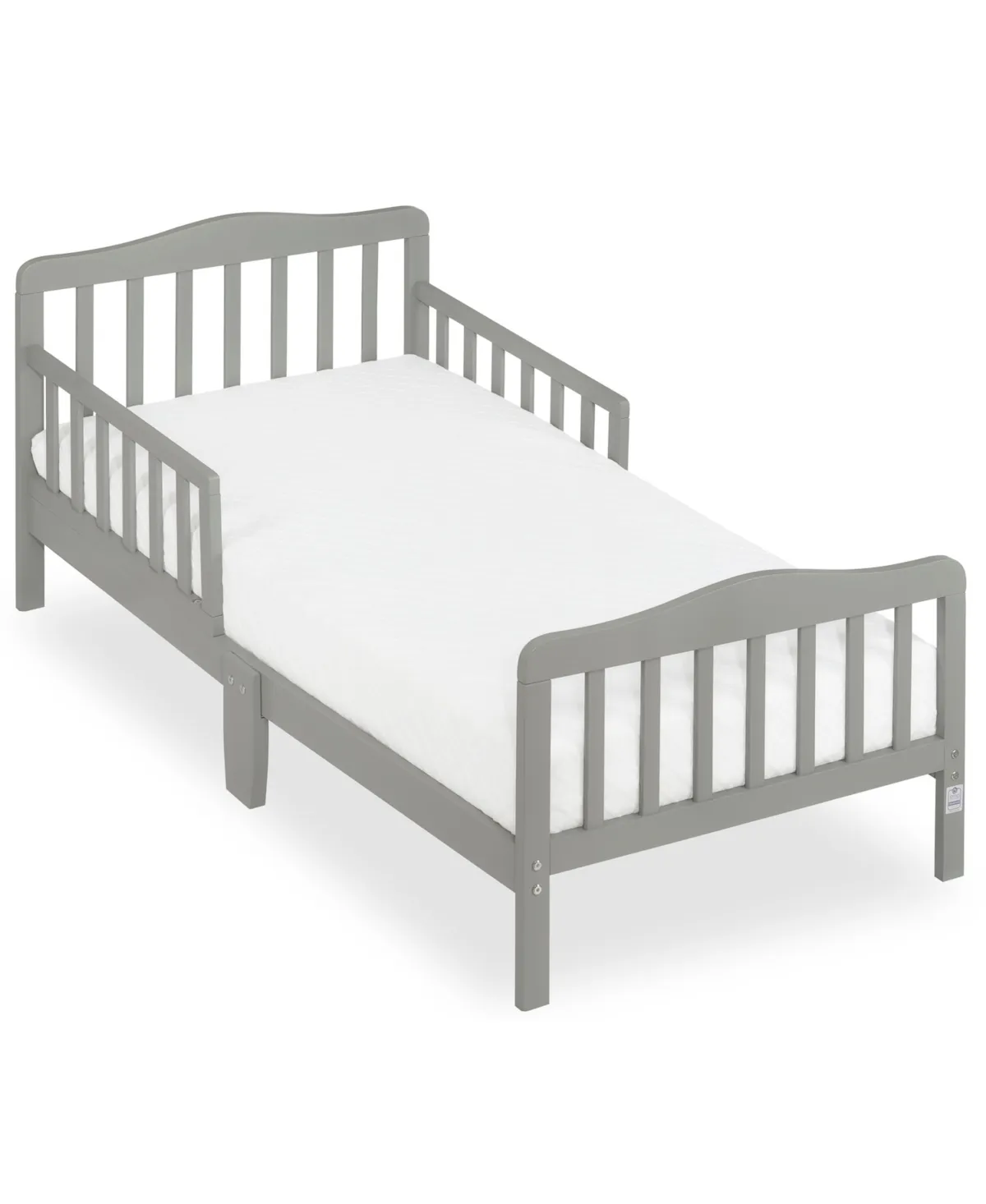 Dream On Me Classic Design Toddler Bed, Grey