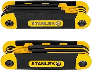 Stanley Folding Metric and SAE Hex Keys