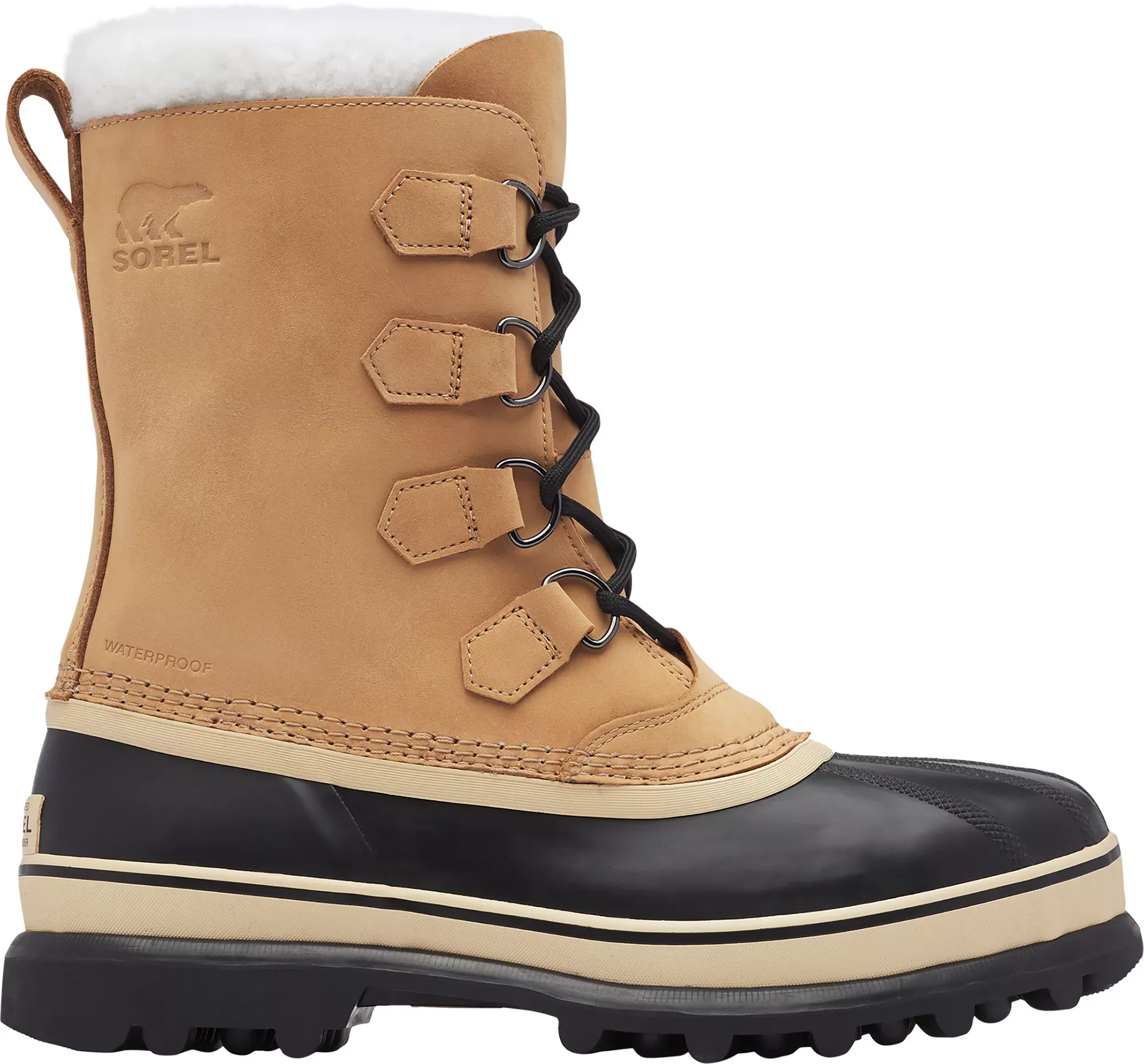 Sorel Caribou - Black/Dark Stone - 7