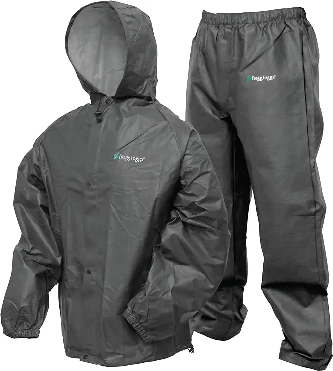 FROGG TOGGS Men's Pro Lite Suit, Waterproof, Breathable, Dependable Wet Weather Protection