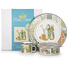 Golden Rabbit Peter The Watering Can Child Set - Multi