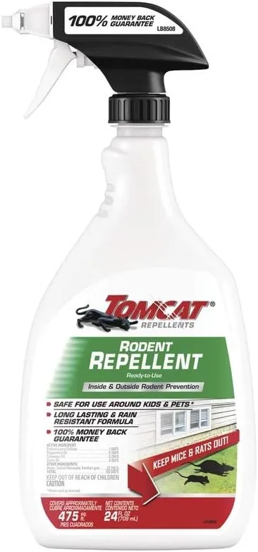 1 gal. Rodent Repellent for Indoor and Outdoor Mouse and Rat Prevention, Ready-To-Use