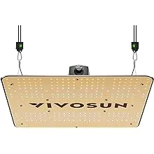 VIVOSUN VS1500 LED Grow Light with Samsung LM301 Diodes & Daisy Chain Driver Dimmable Lights Sunlike Full Spectrum for Indoor Plants Seedling Veg and Bloom PL