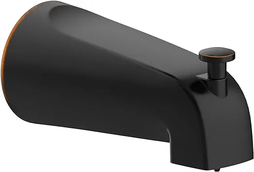 Design House Tub Diverter Spout in Oil Rubbed Bronze, 3-7"