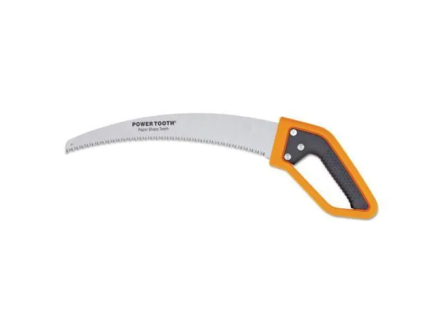 Fiskars Power Tooth Softgrip D-Handle Saw 15' Orange 3934401001