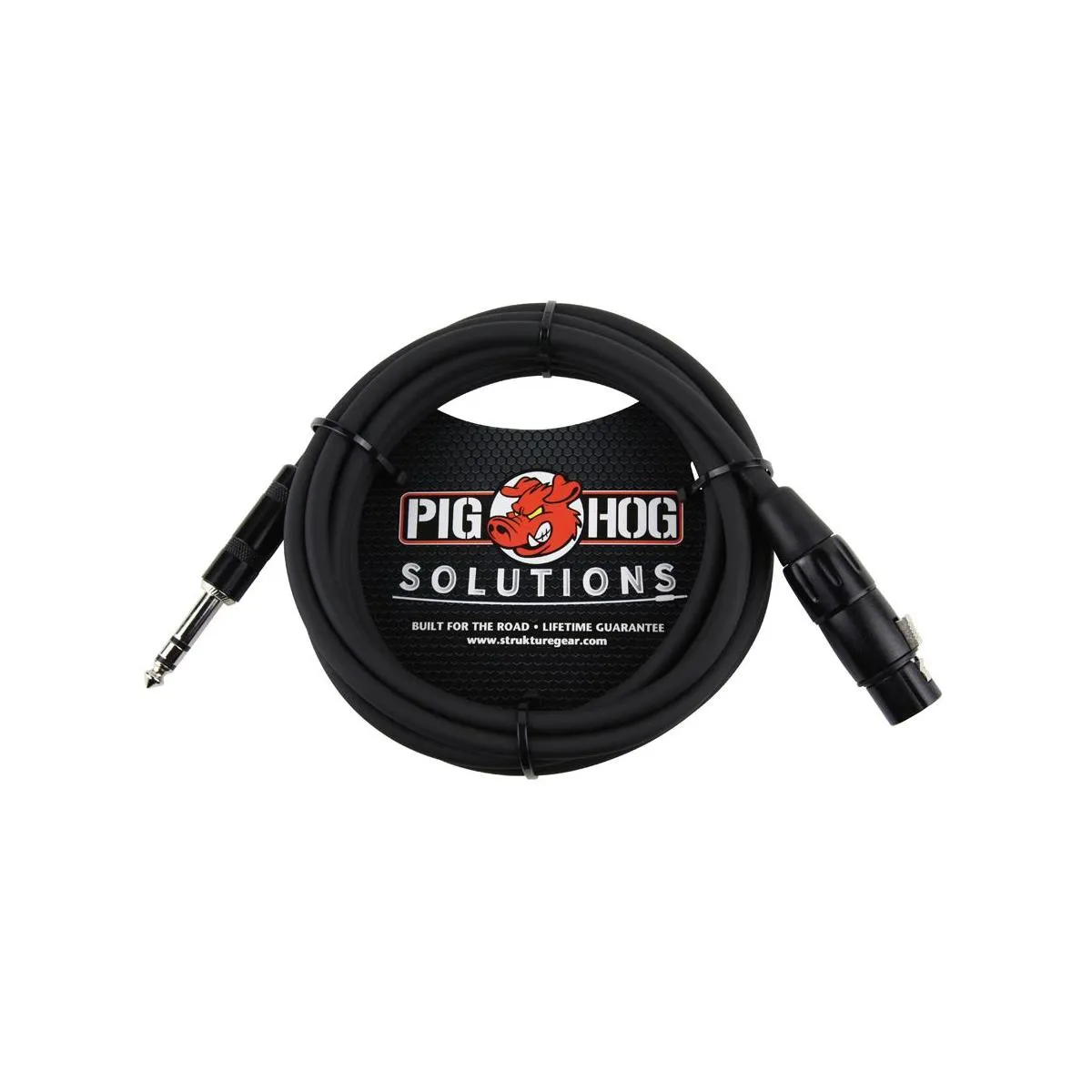 Pig Hog 10' TRS male to XLR Female Balanced Cable