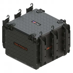 YakAttack BlackPak Pro Kayak Fishing Crate, 16 x 16 in