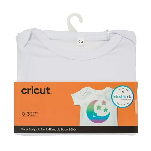 Cricut® Baby Bodysuit Blank, 0-3 Months