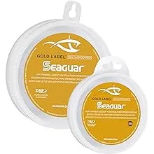 Seaguar, Gold Label Saltwater Fluorocarbon Line, 25 Yards, 40 lbs Tested, 020" Diameter, GoldSeaguar, Gold Label Saltwater Fluorocarbon Line, 25 Yards,…