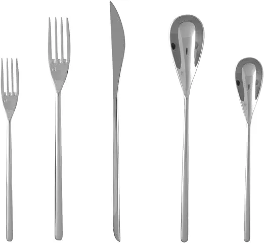 Fortessa Dragonfly 20-Piece Flatware Set Stainless Steel