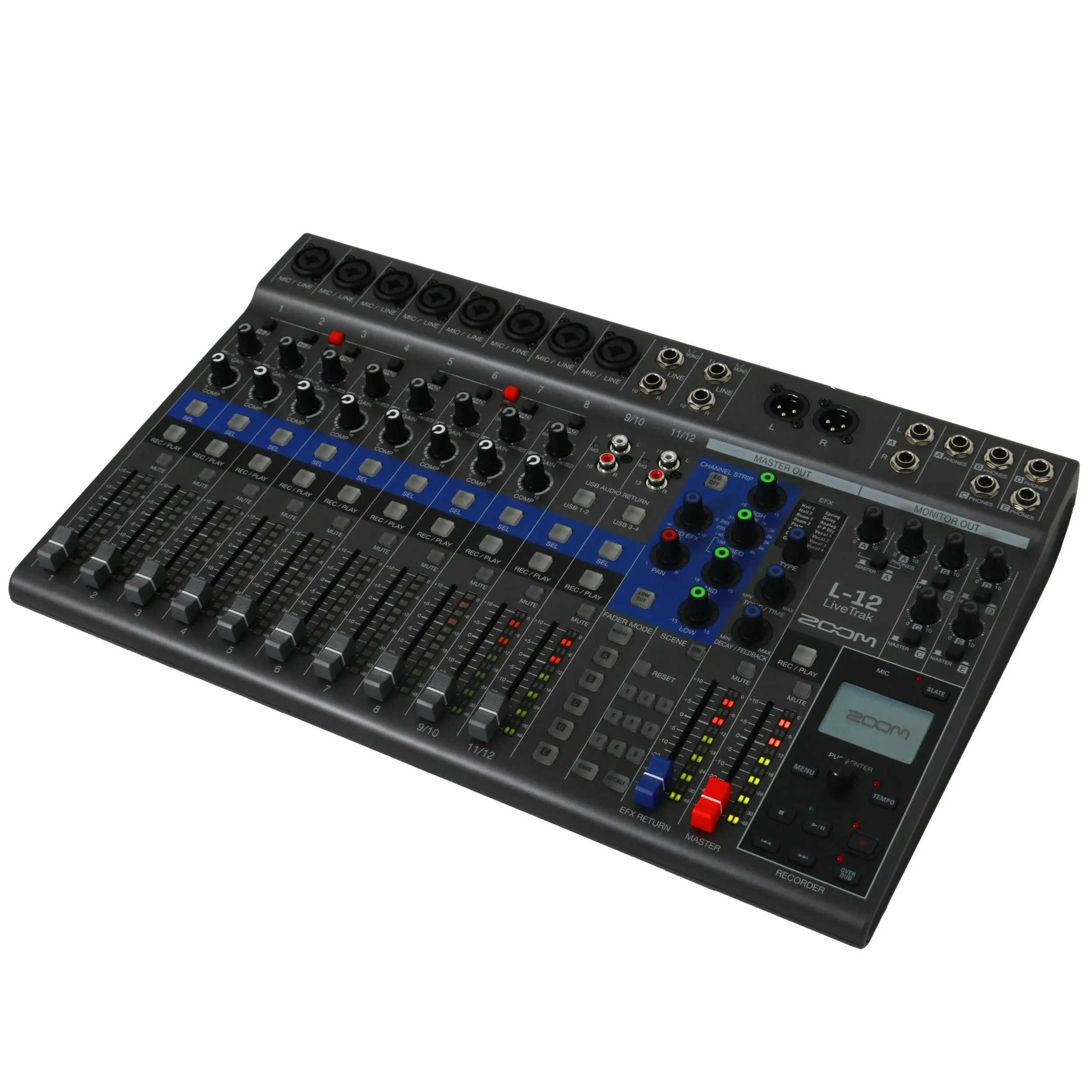 Zoom - LiveTrak L-12 Digital Mixer/Recorder