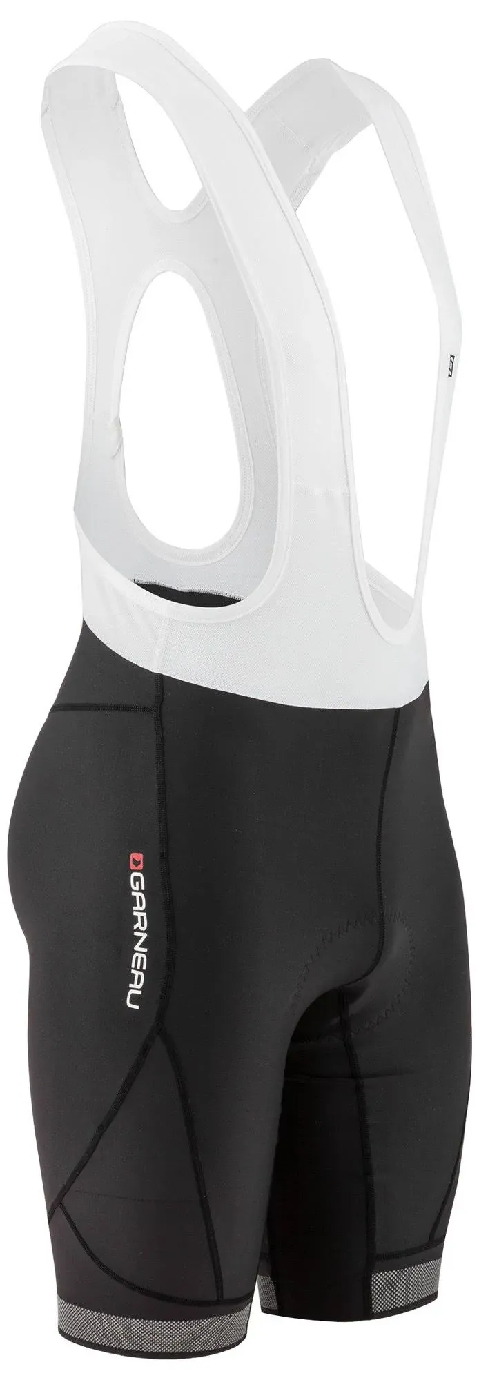 Louis Garneau Men's CB Neo Power Cycling Bib, Medium, Black/White