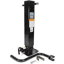 Reese Pro Series 1400980376 Weld-On Square Tube Jack, Black