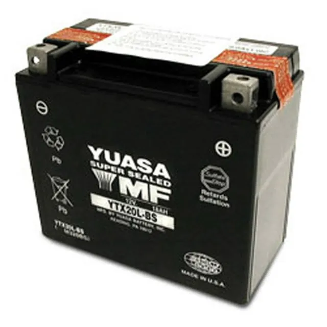 Yuasa YUAM320BS Maintenance Free VRLA Battery - YTX20L-BS