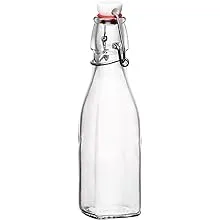 Bormioli Rocco,Glass occo Swing Bottle, 8.5 oz, 1 Count (Pack of 1), Clear