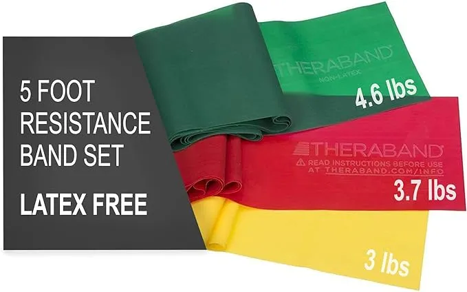 TheraBand Resistance Band Beginner Kit - Latex Free