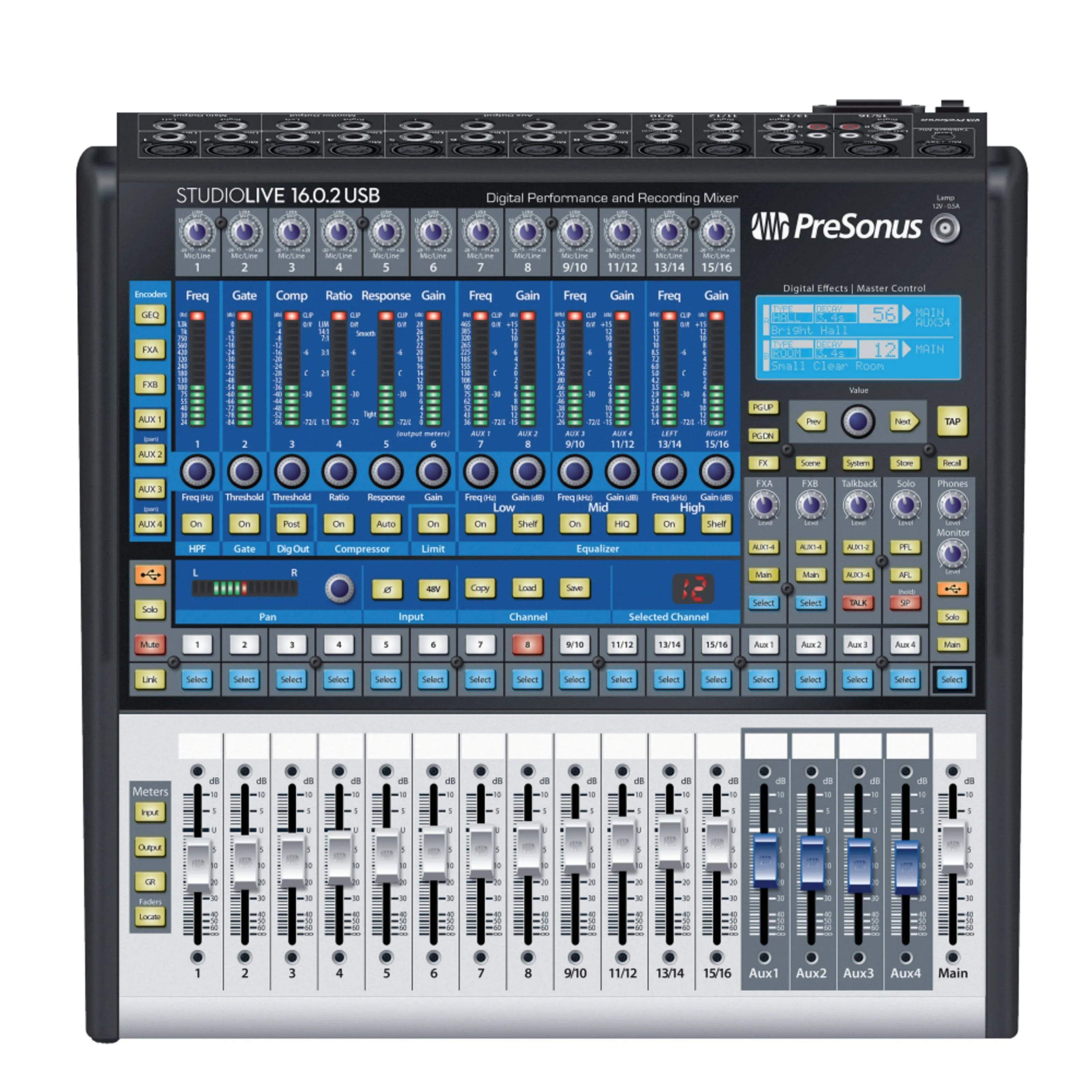 PreSonus StudioLive 16.0.2 USB 16-Channel Digital Mixer