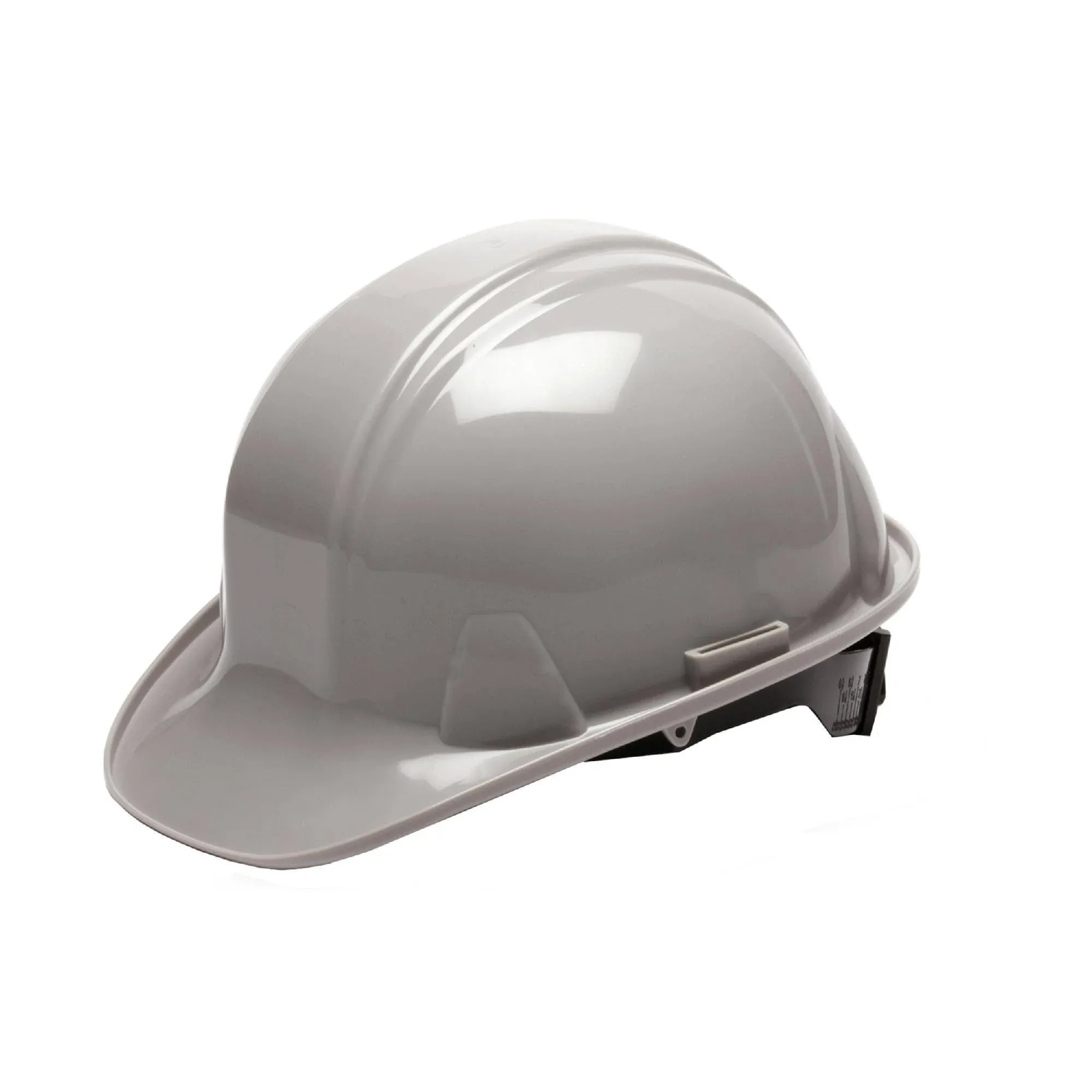 Pyramex SL Series Hard Hat, Cap Style, 4 Point Ratchet Suspension Gray