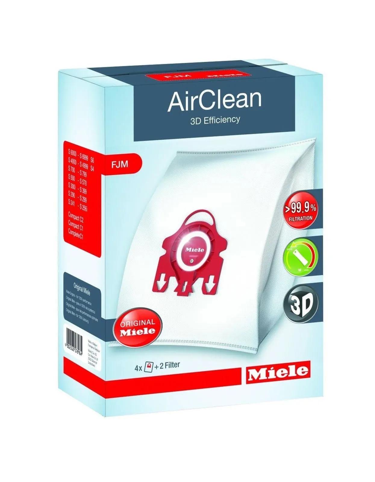 Miele FJM Bags - AirClean 3D