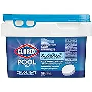 Clorox Pool&Spa XtraBlue+ 3" Chlorinating Tablets for Swimming Pools, 5lb