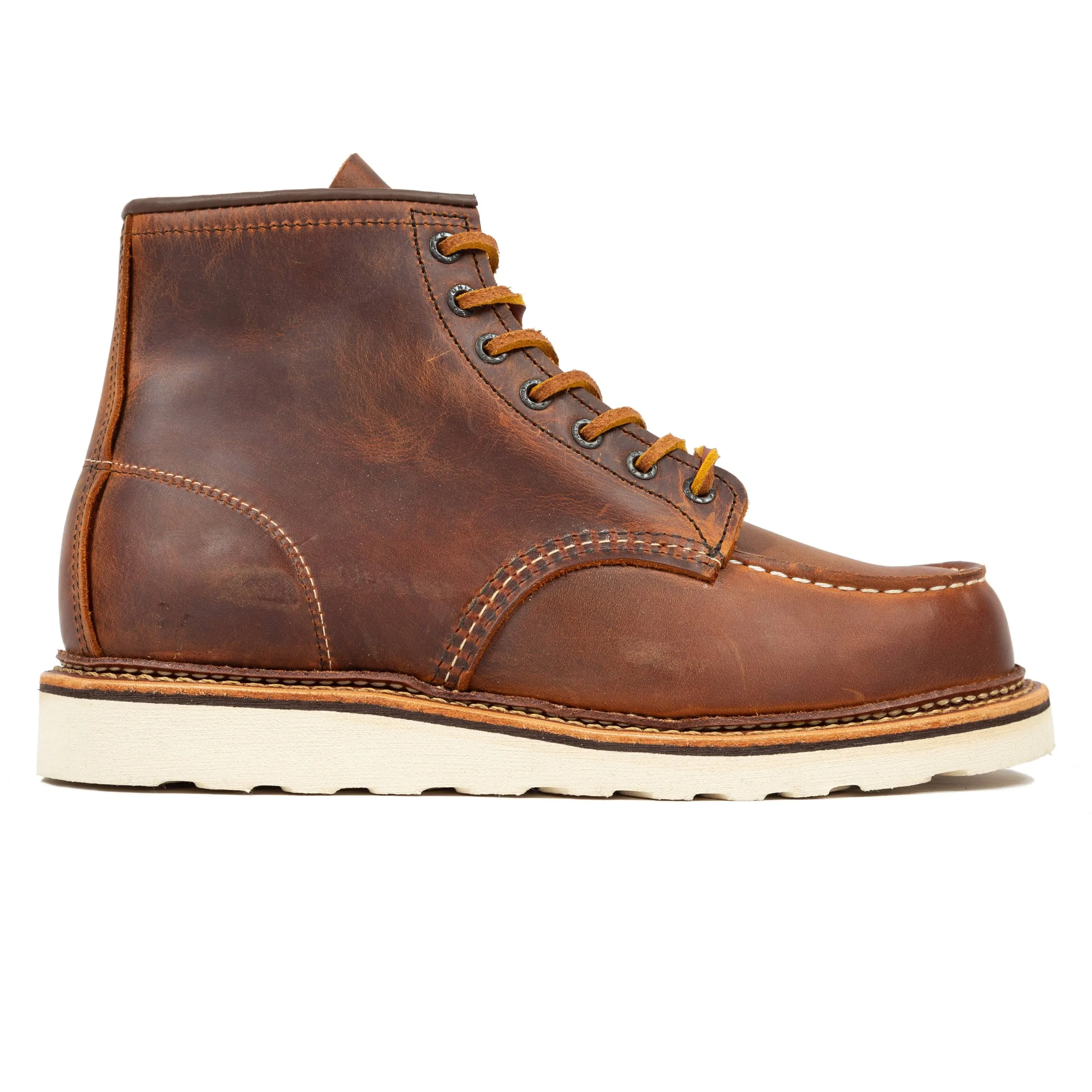 Red Wing 6 inch Classic Moc Toe Boots - Copper