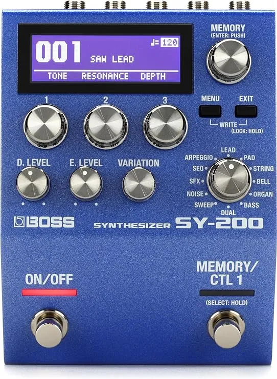 Boss SY-200 Guitar Synthesizer Pedal