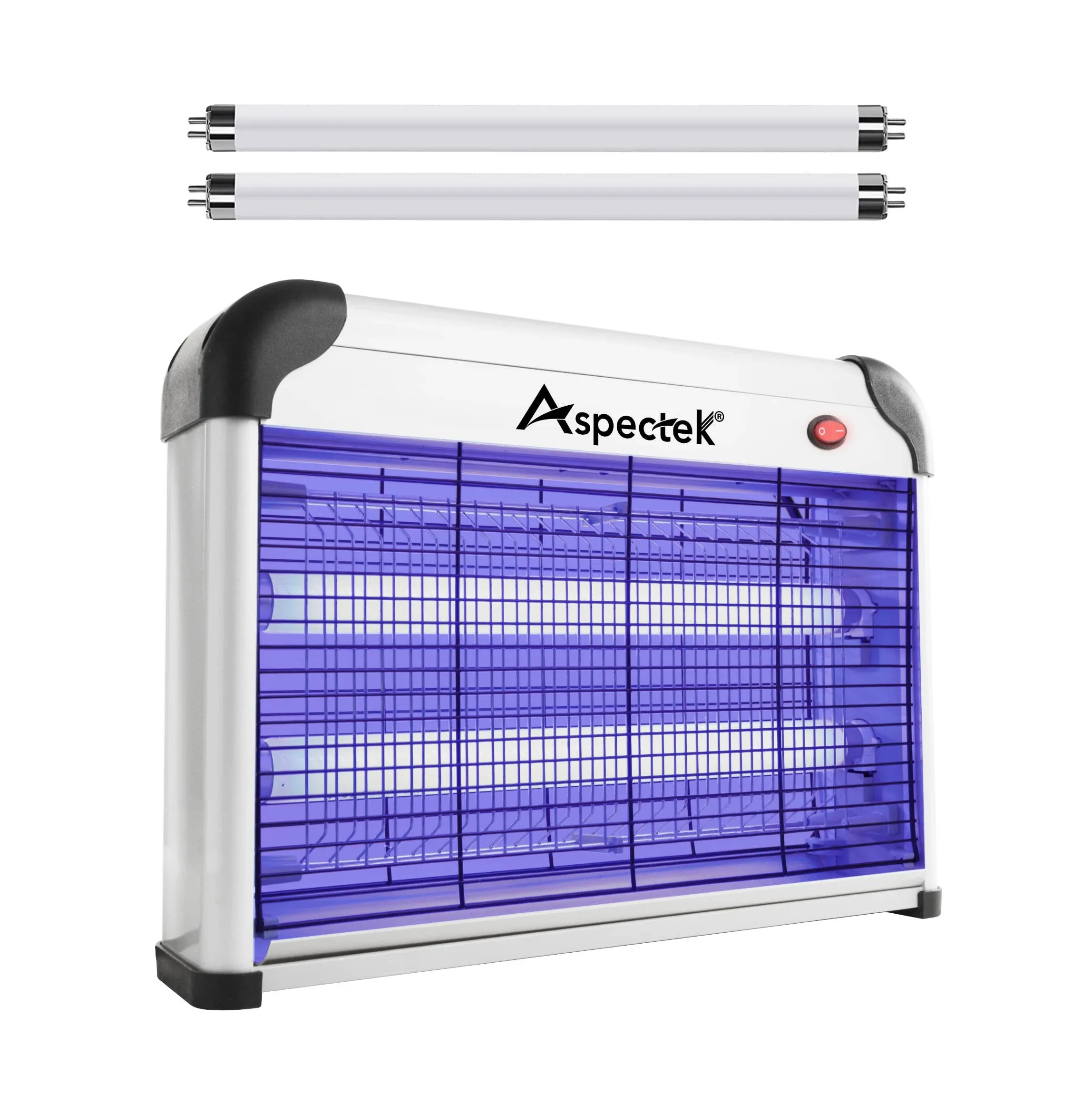 Aspectek Powerful 20W Electronic Indoor Insect Killer, Bug and Fly Zapper, Bulbs