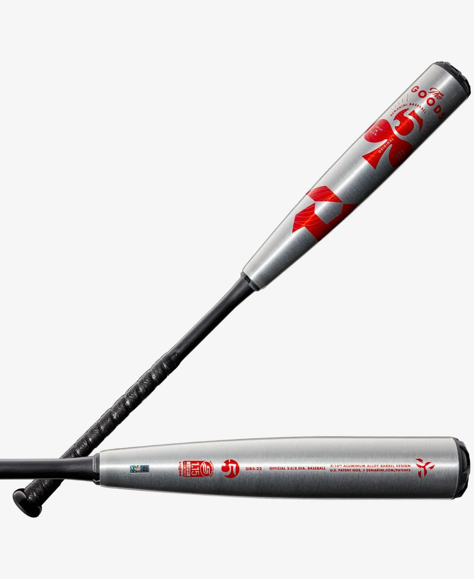 2022 DeMarini The Goods (-5) USSSA Baseball Bat: WTDXGB5-22