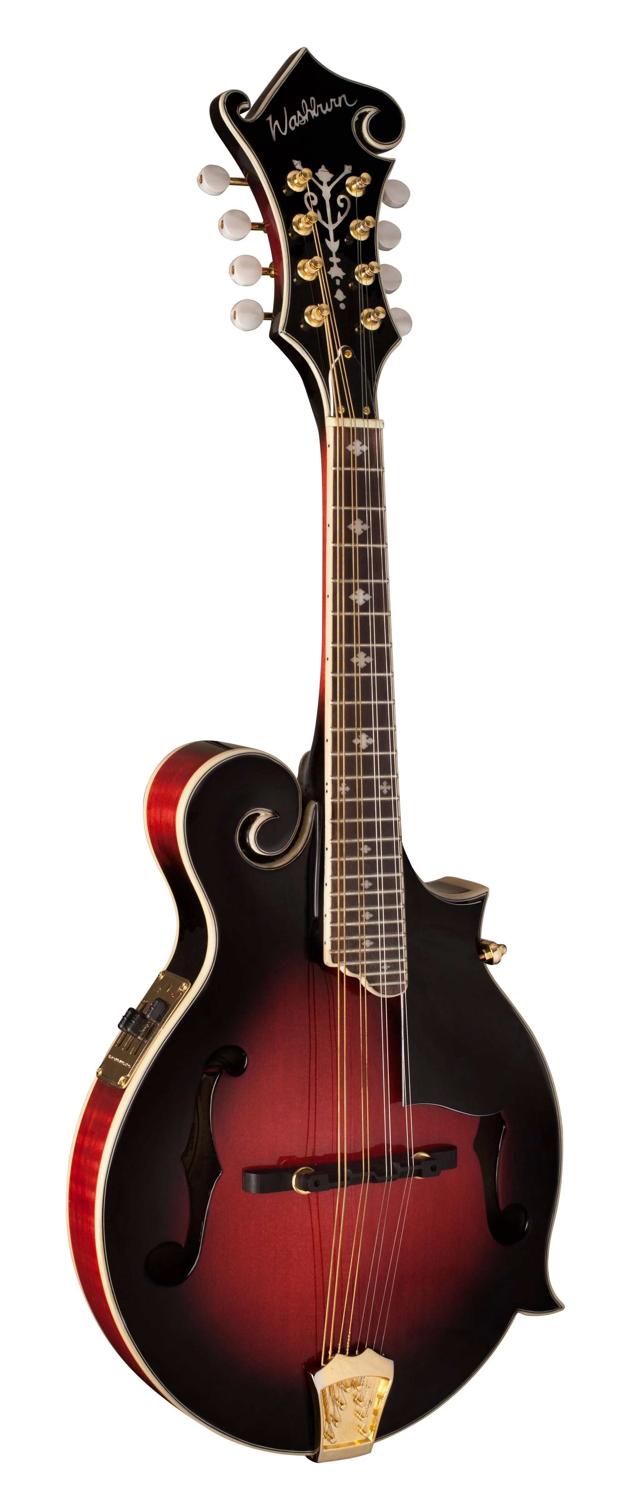 Washburn M3SW Americana F-Style Mandolin Red