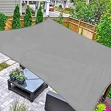 ASTEROUTDOOR Sun Shade Sail Rectangle 16' x 20' UV Block Canopy for Patio Backyard Lawn Garden Outdoor Activities, GrayASTEROUTDOOR Sun Shade Sail Rectangle 16' x 20' UV B…