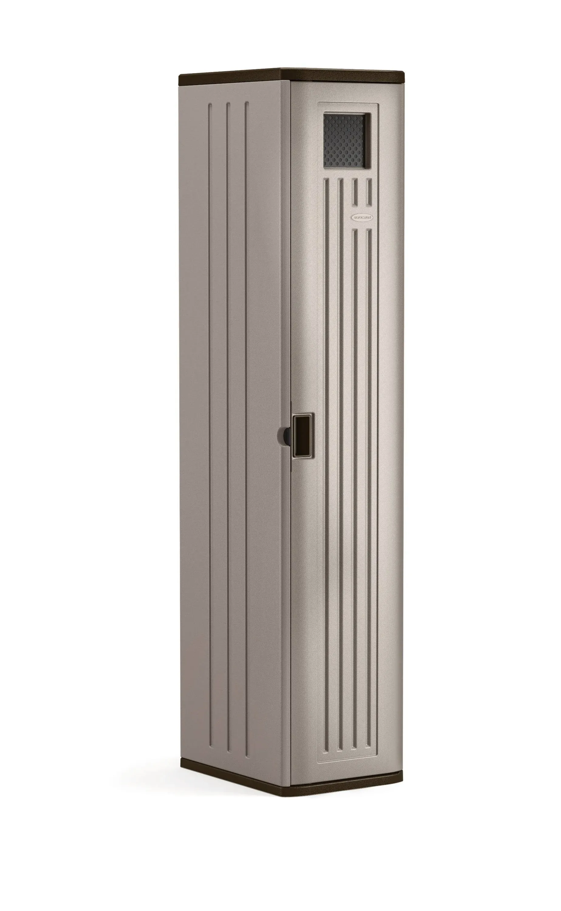 Suncast Tall Plastic Storage Cabinet Locker BMC5800