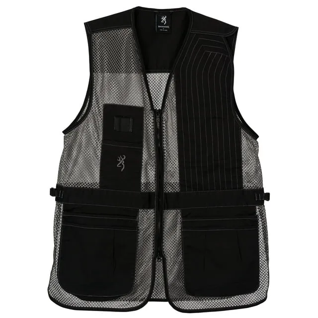 Browning Trapper Creek Shooting Vest Sage Black XL 3050265404