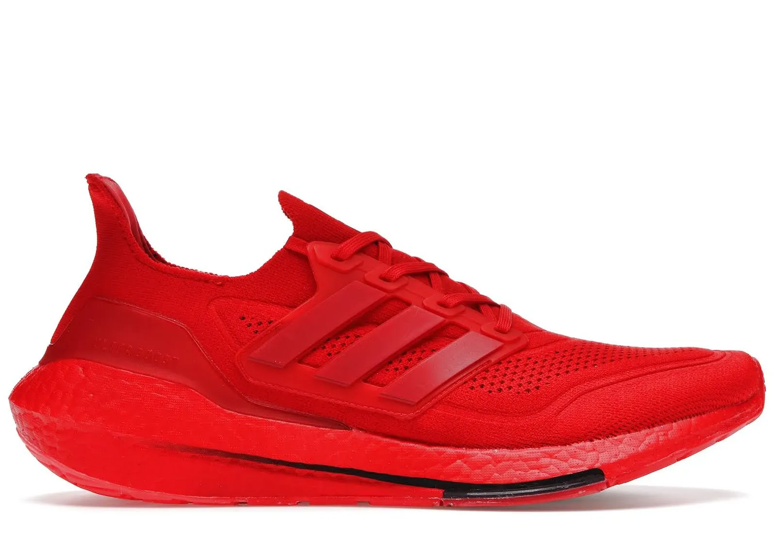 Adidas Ultraboost 21 Vivid Red Men's Running Shoes, Size: 8