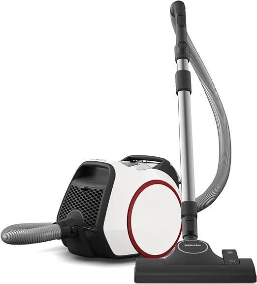 Miele Boost CX1 Bagless Canister Vacuum Lotus White