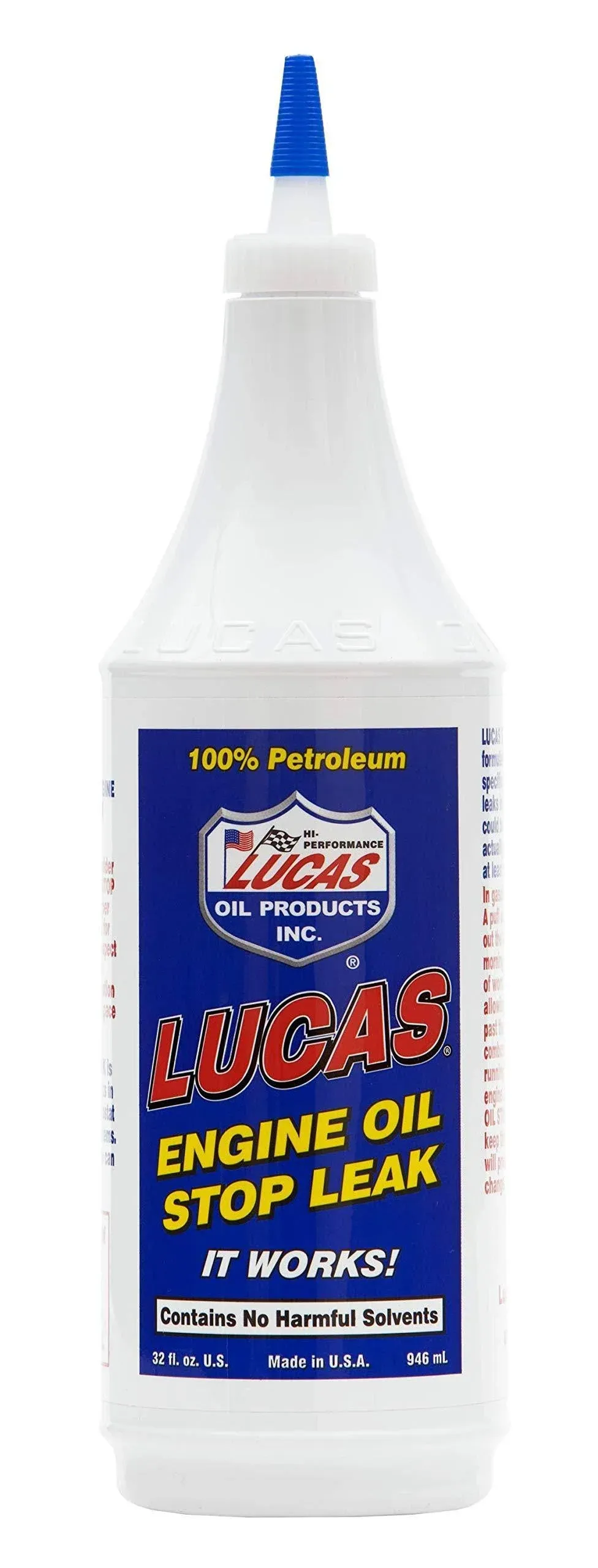 1 QUART BOTTLE OF LUCAS ENGINE OIL STOP LEAK #10278-1 (1 QT)