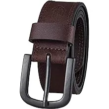 Dickies Brown Leather Belt - Waist 40