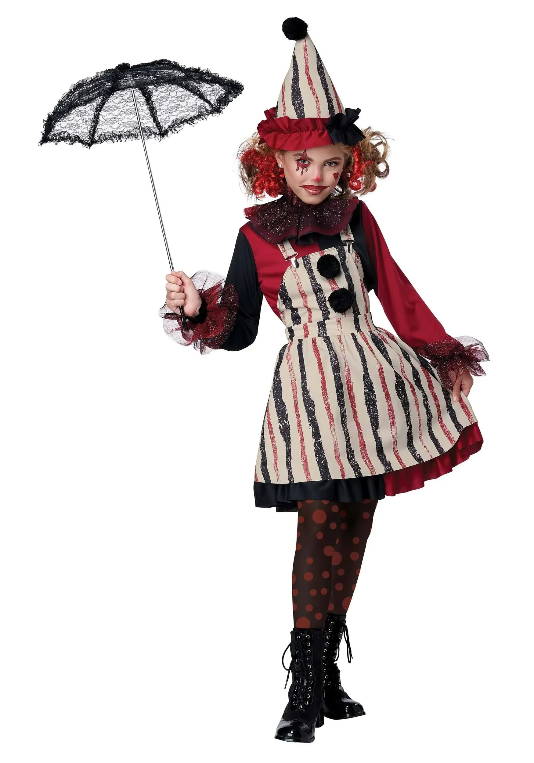 Clever Clown Child Costume